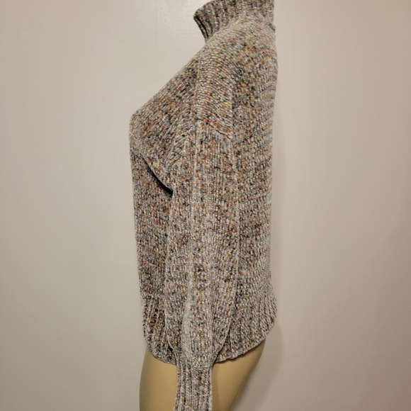 Cynthia Rowley Multicolor Knit Turtleneck Sweater MEDIUM - Picture 3 of 4